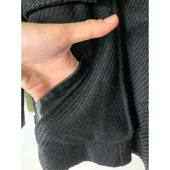 Mackage wool blend coat black women's size small - Picture 5 of 8